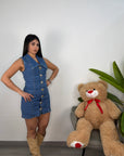 Dress Denim Dropy