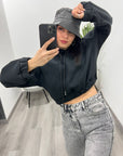 Felpa Crop