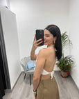 Top Uncinetto White