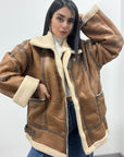 Giacca Montone Brown