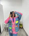 Cardigan Pink Waug