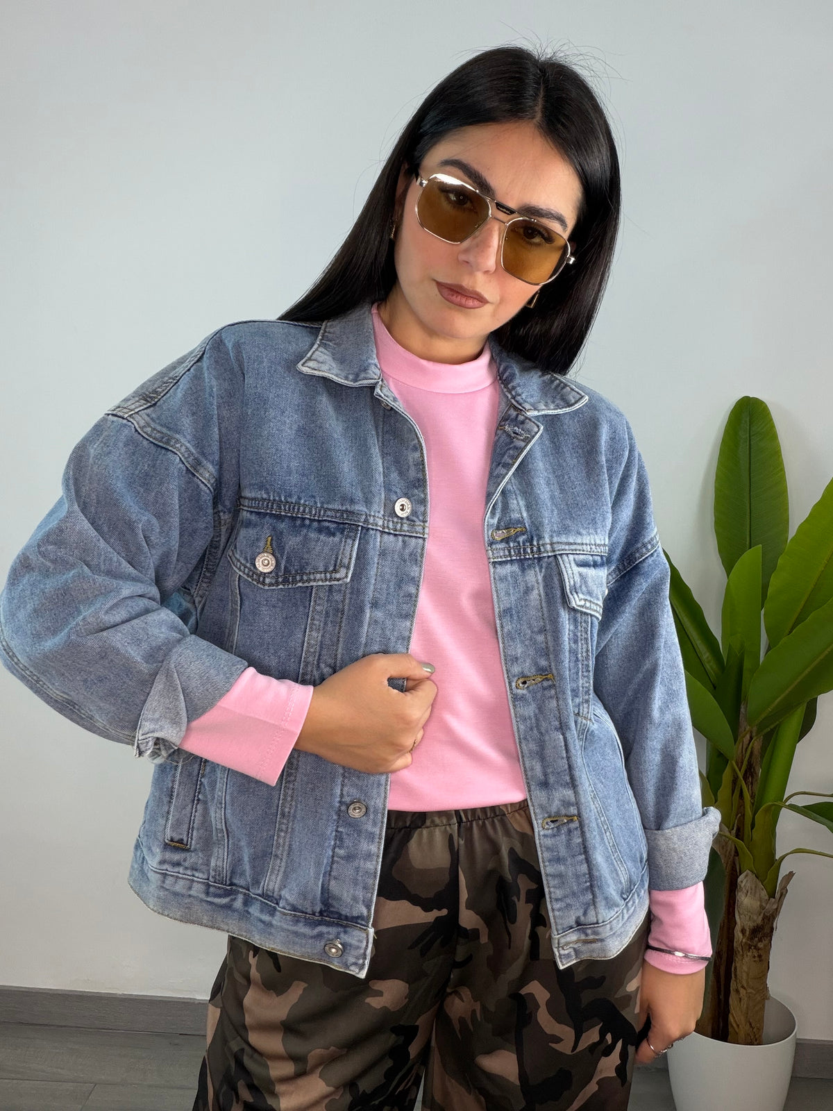 Giubbotto Denim Angels