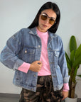 Giubbotto Denim Angels