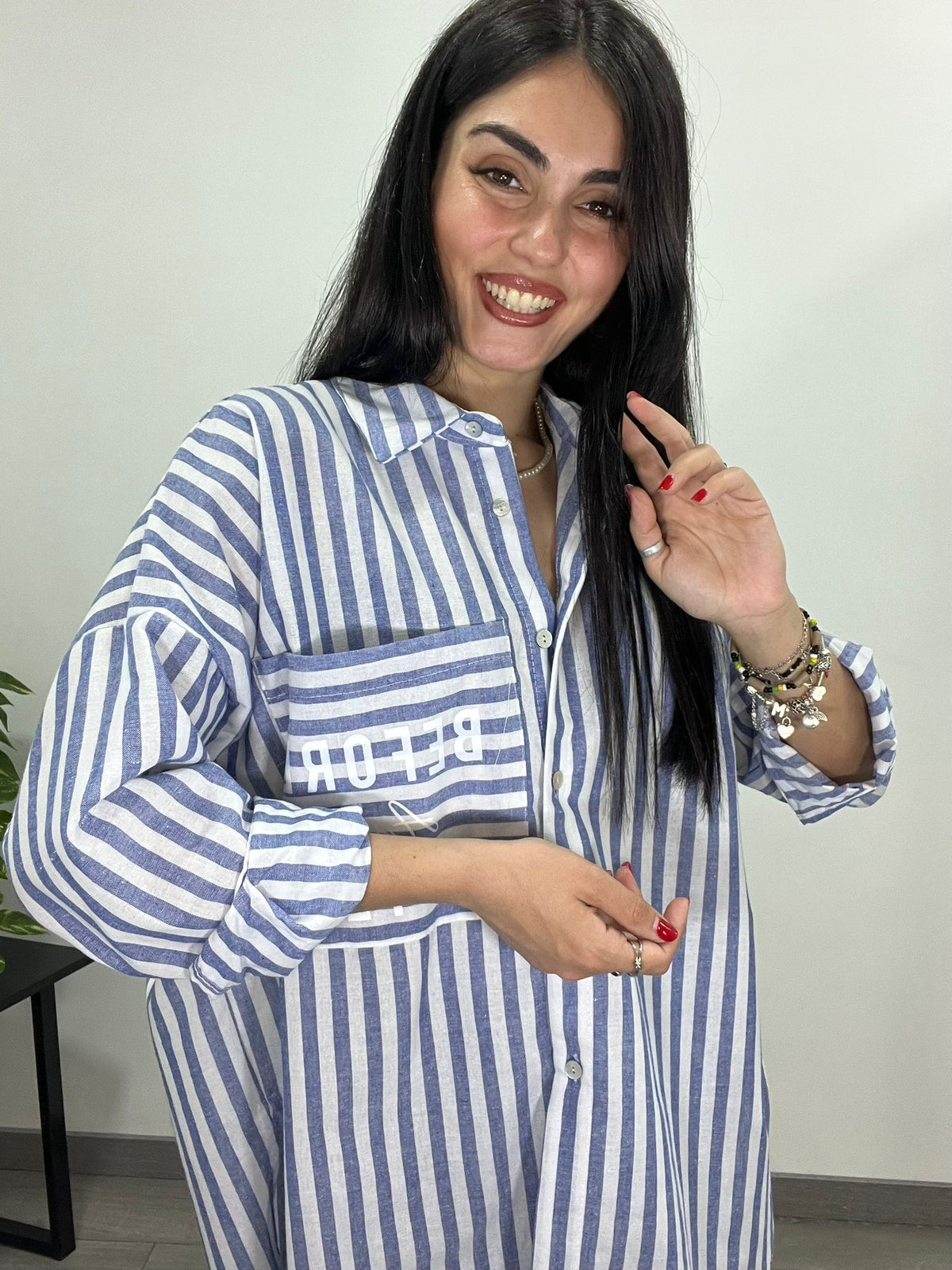 Camicia Maxi Beach