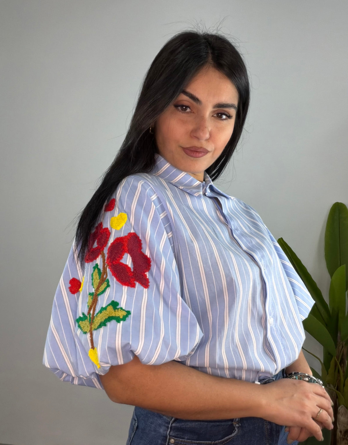 Camicia Flowery