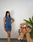 Dress Denim Dropy