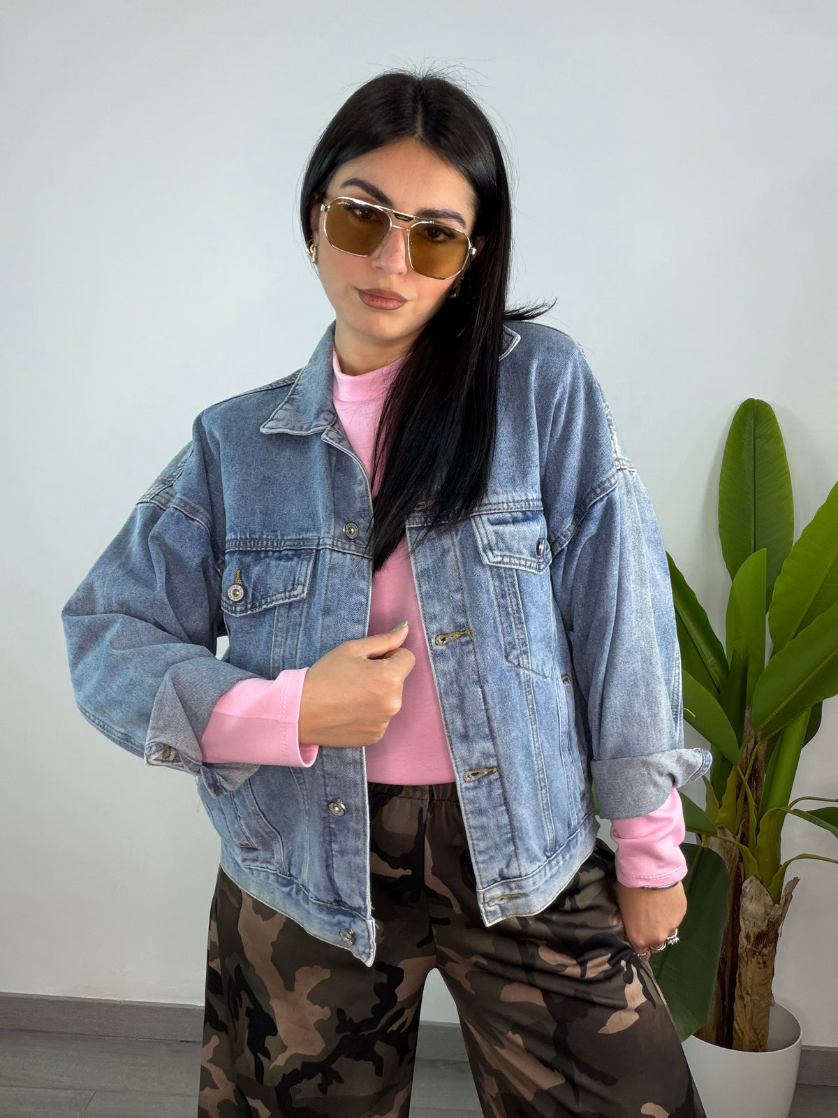 Giubbotto Denim Angels