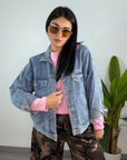 Giubbotto Denim Angels