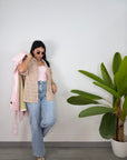 Jeans Palazzo Pink