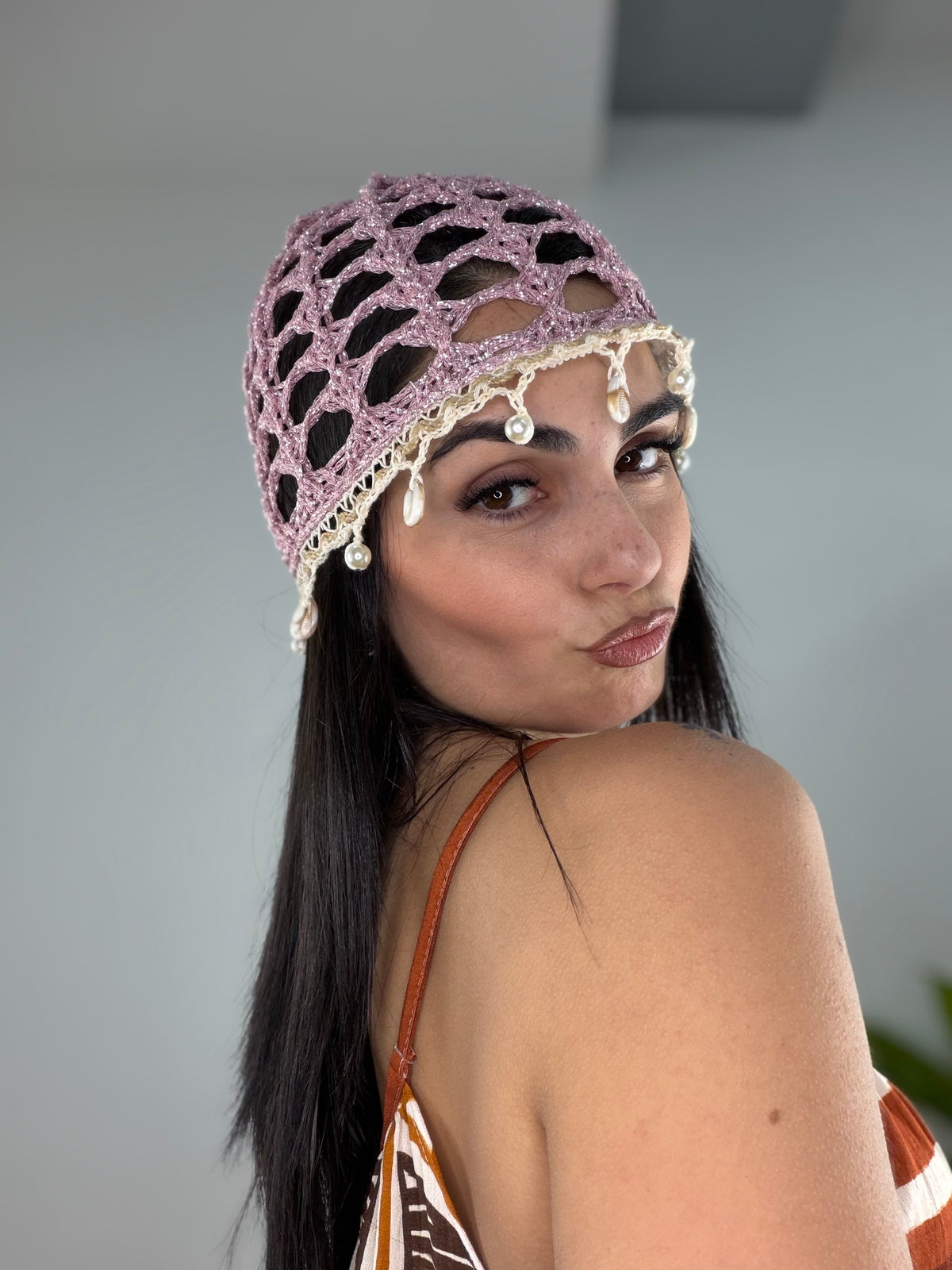 Crochet Cap Conchiglie