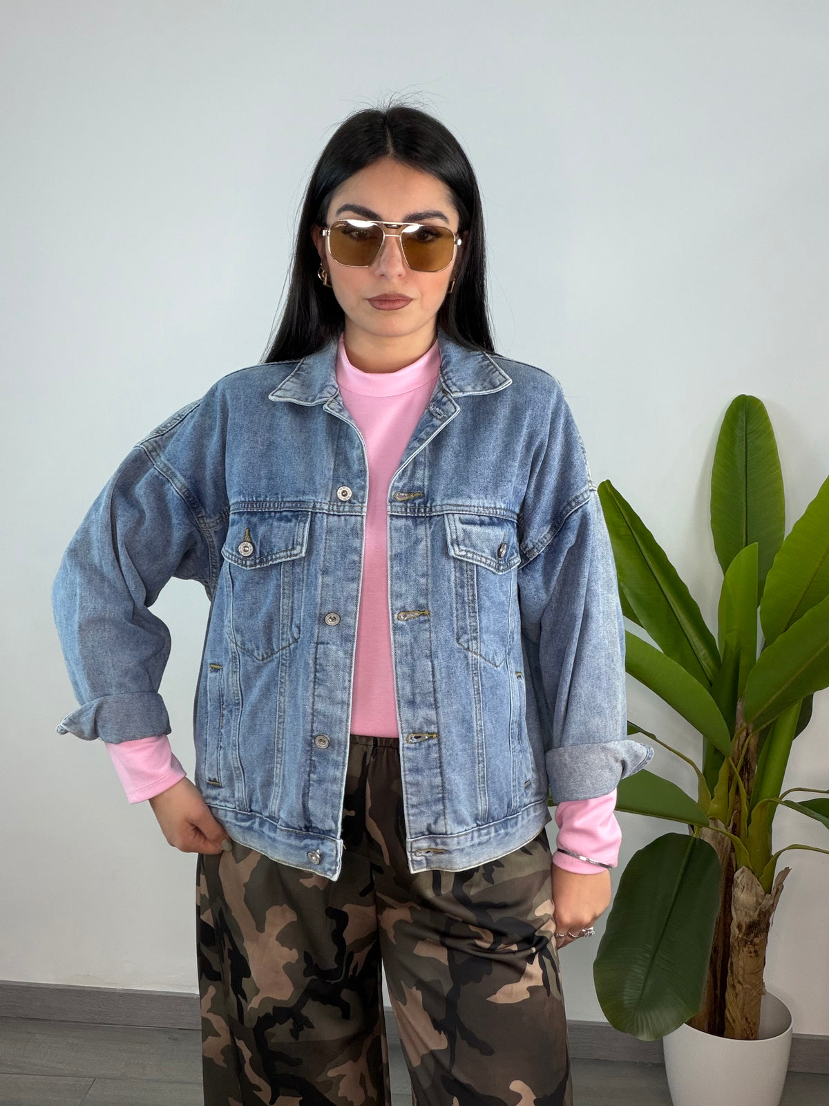 Giubbotto Denim Angels