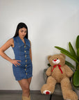 Dress Denim Dropy