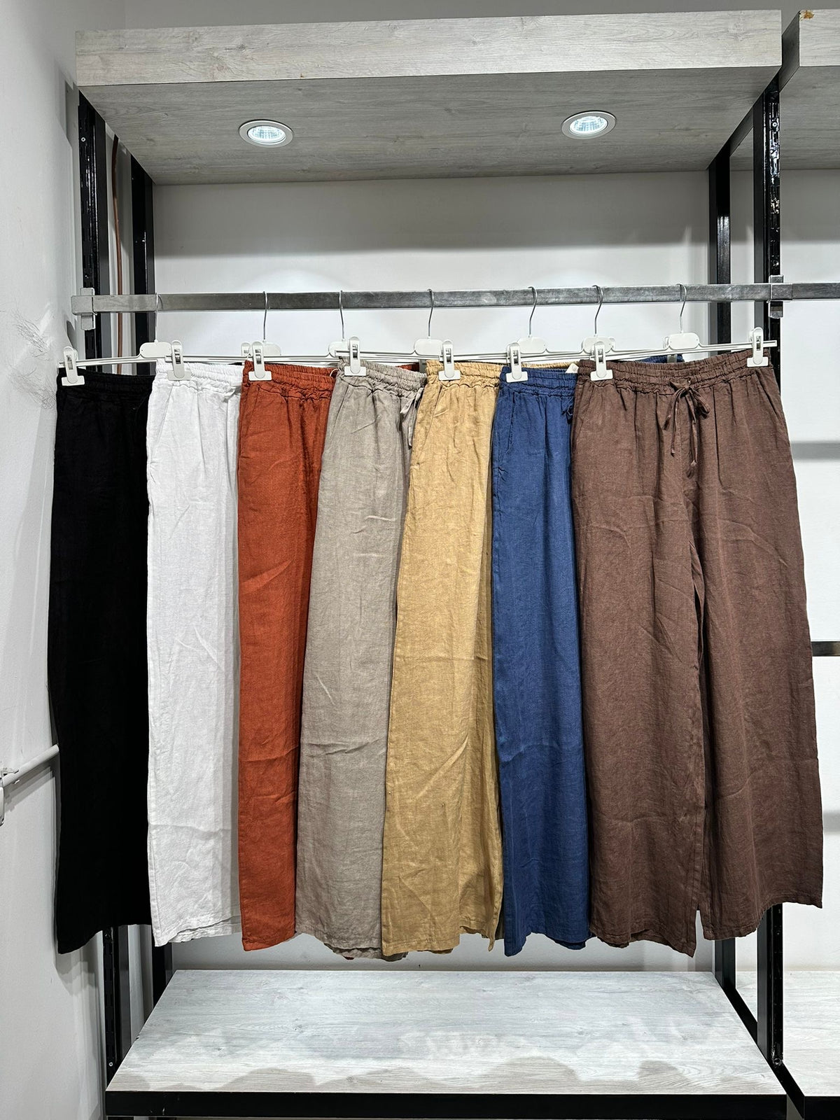 Pantalone Di Lino