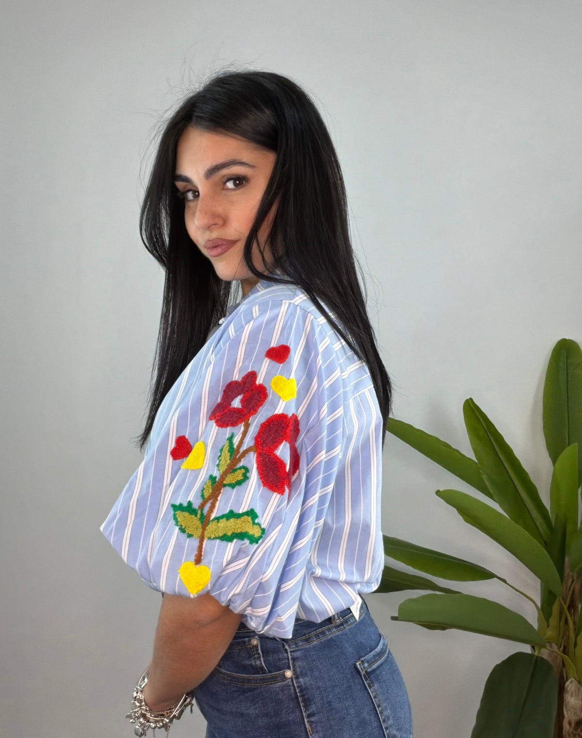 Camicia Flowery