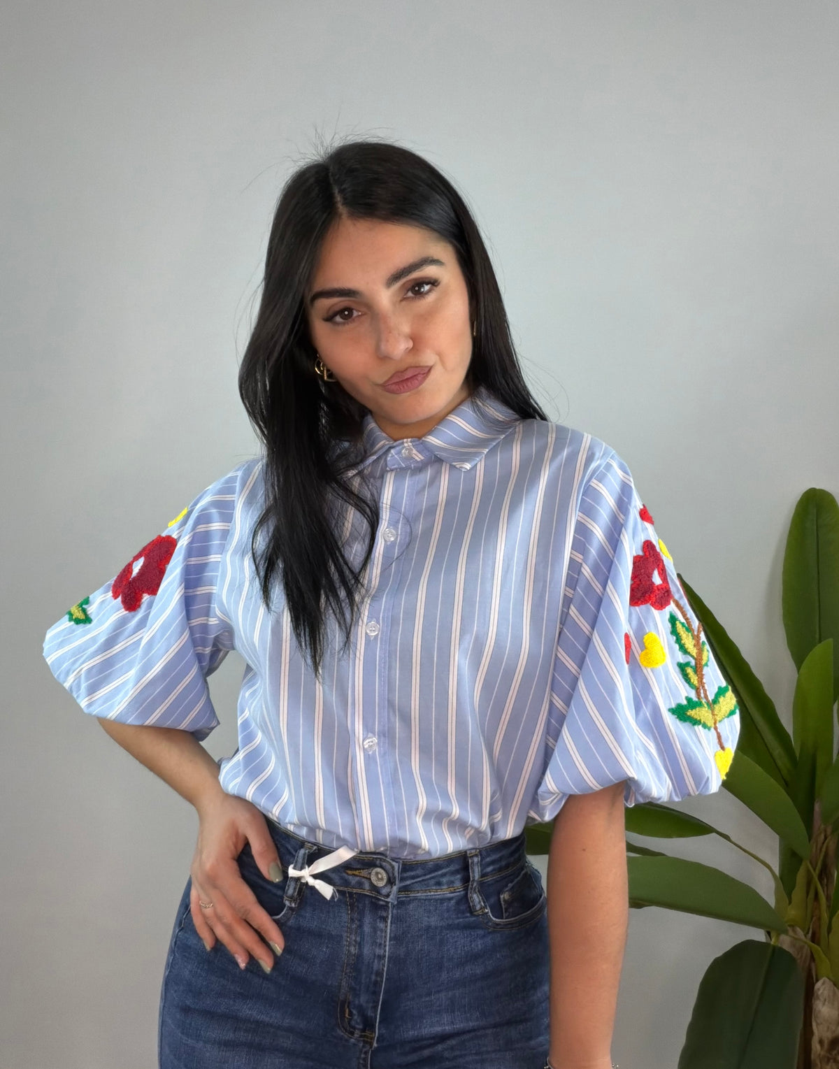 Camicia Flowery