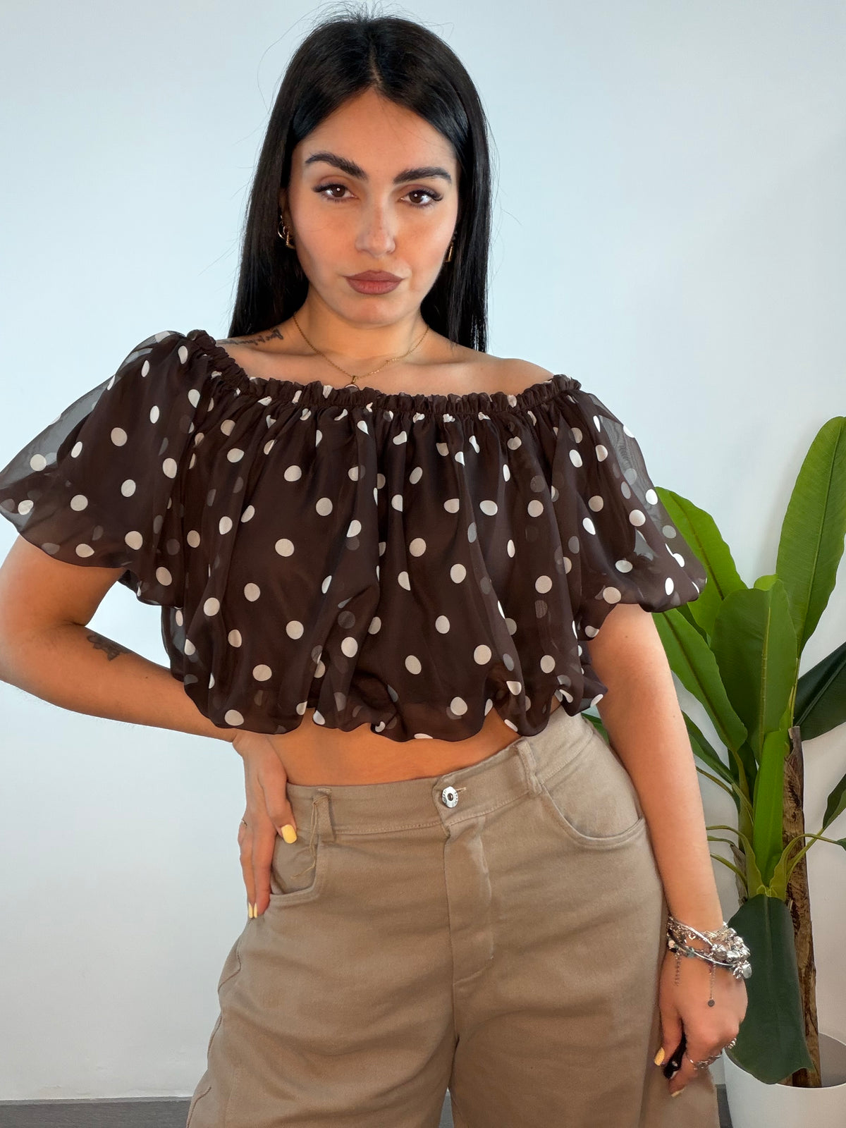 Camicia Pois