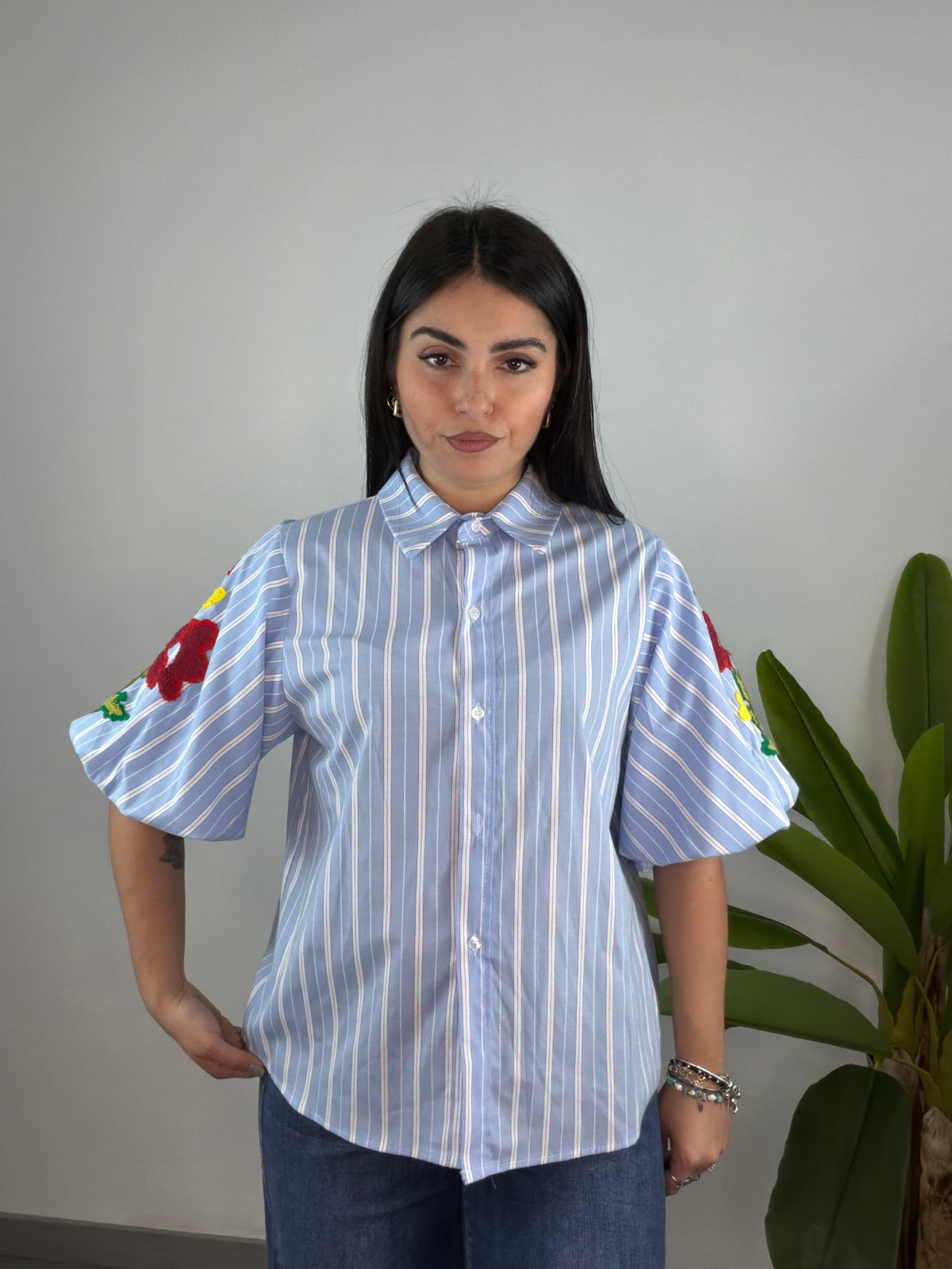 Camicia Flowery
