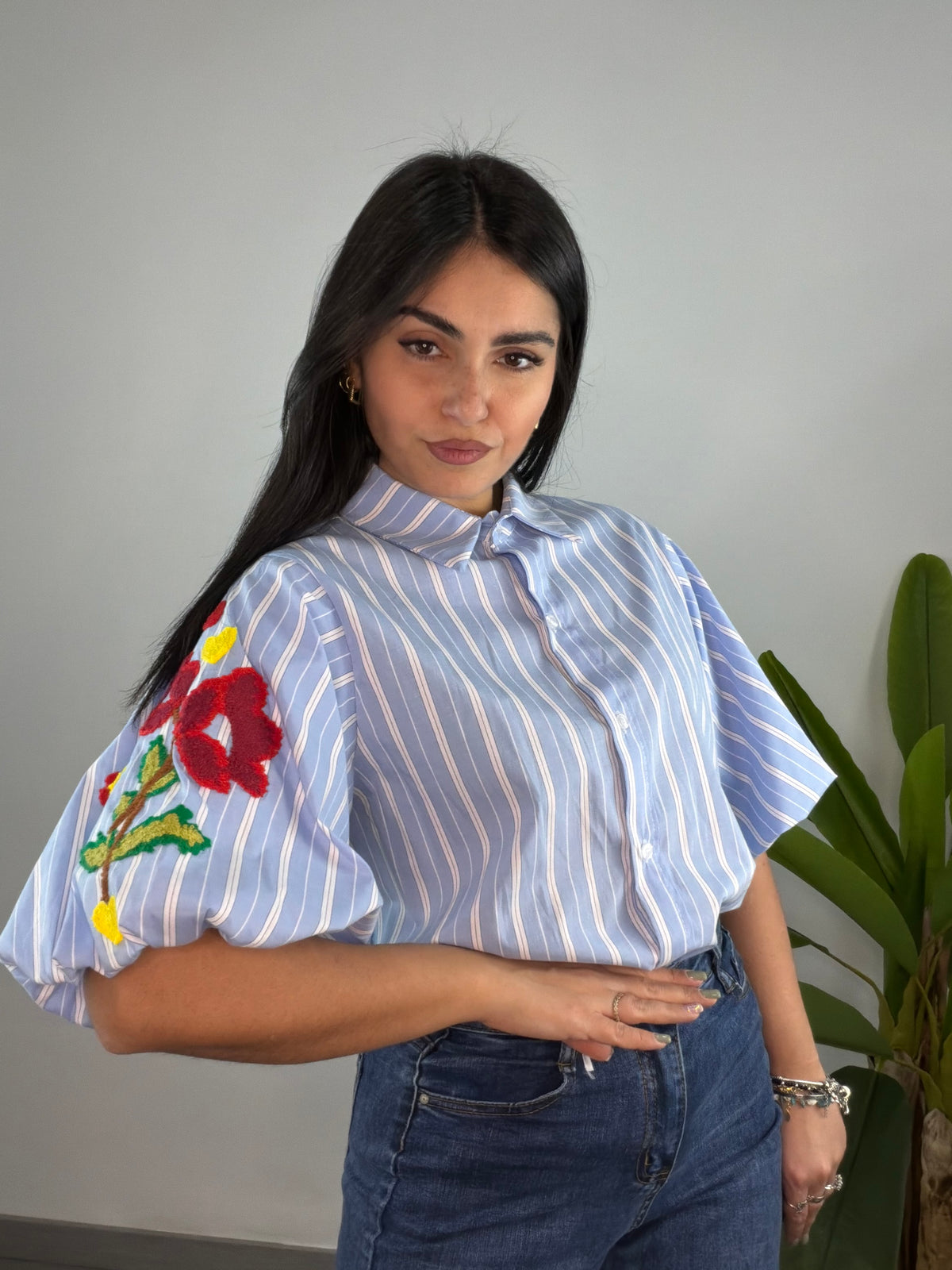 Camicia Flowery