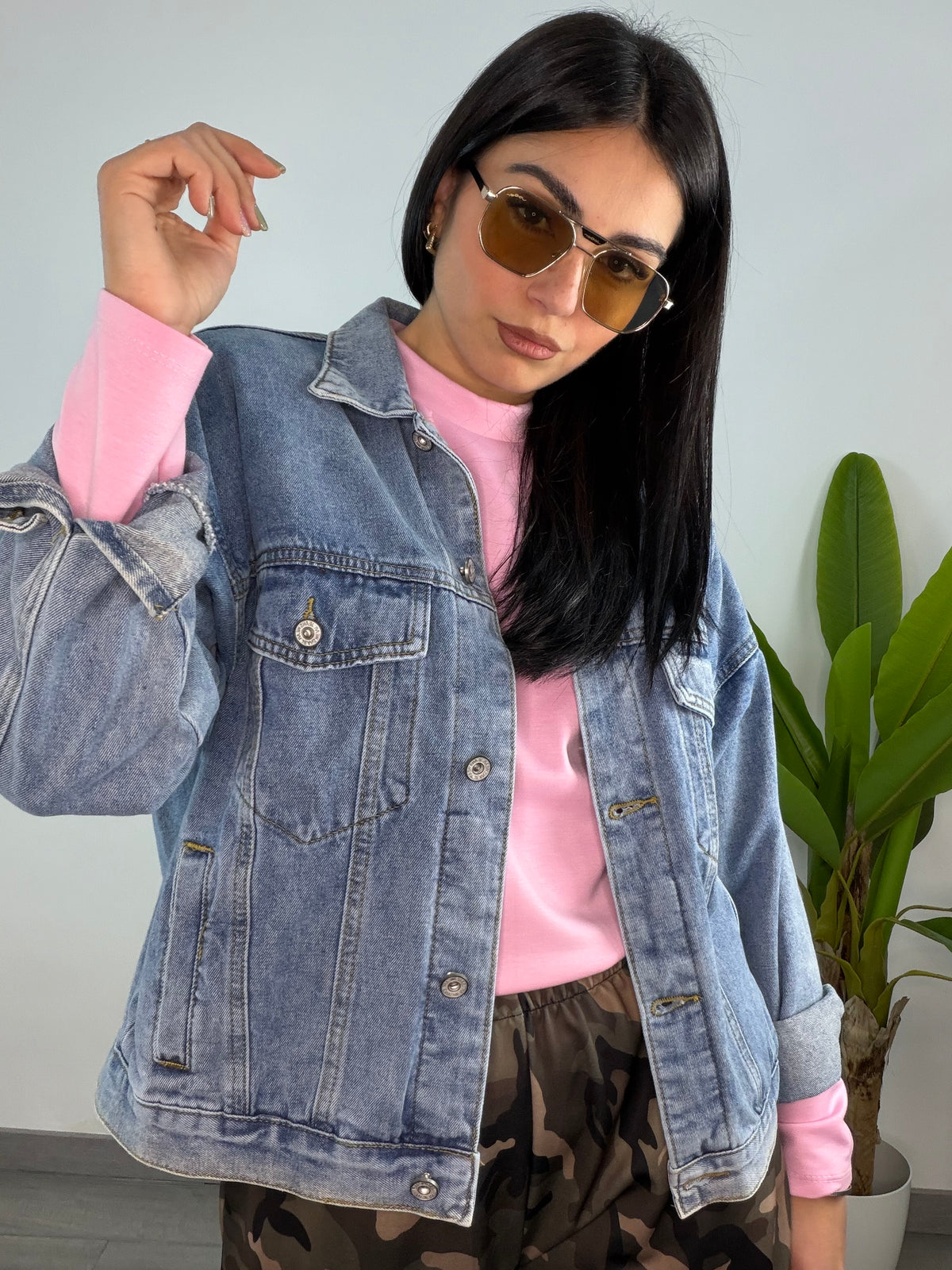 Giubbotto Denim Angels