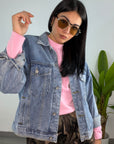 Giubbotto Denim Angels