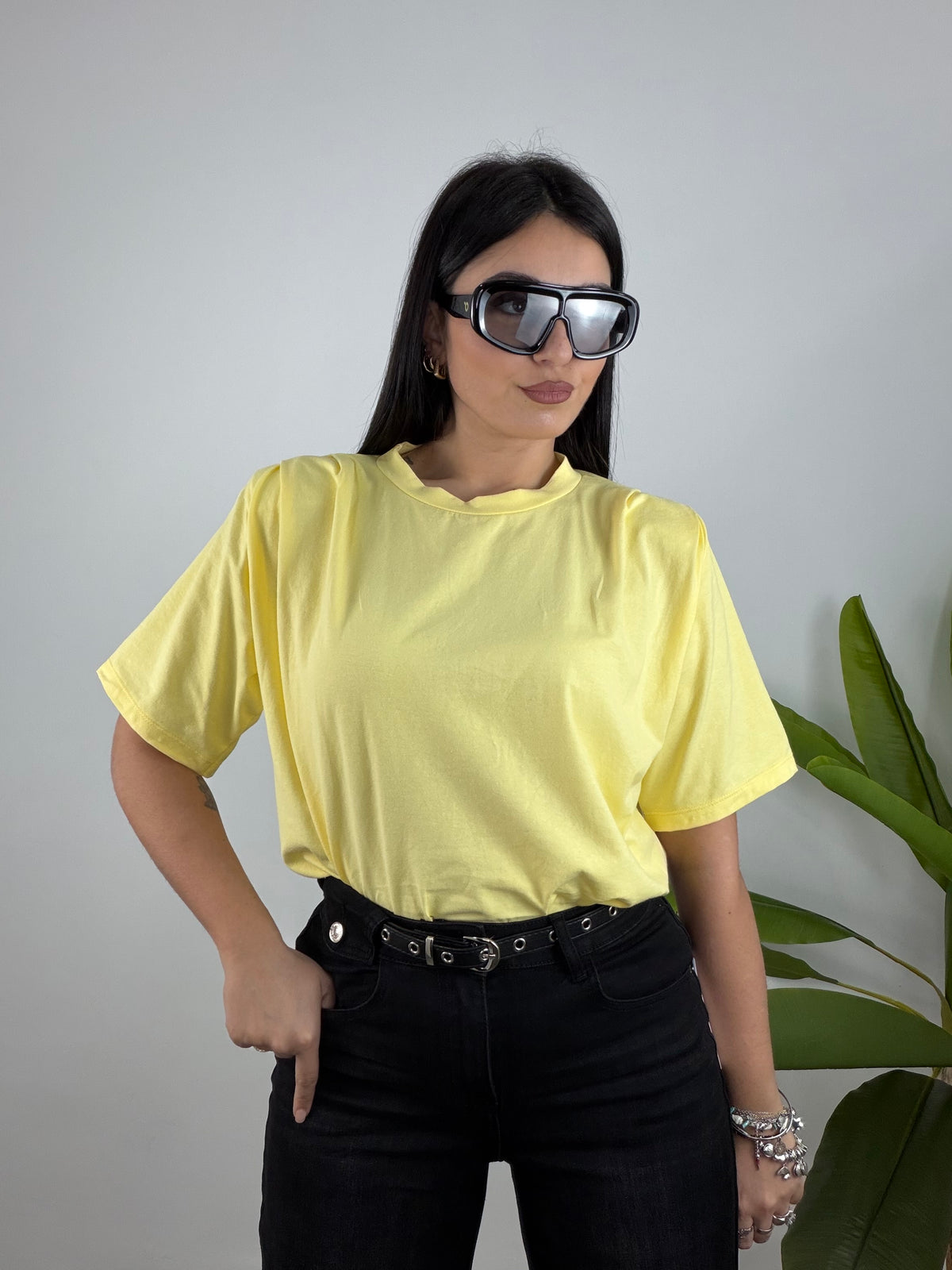 Shirt Con Spalline