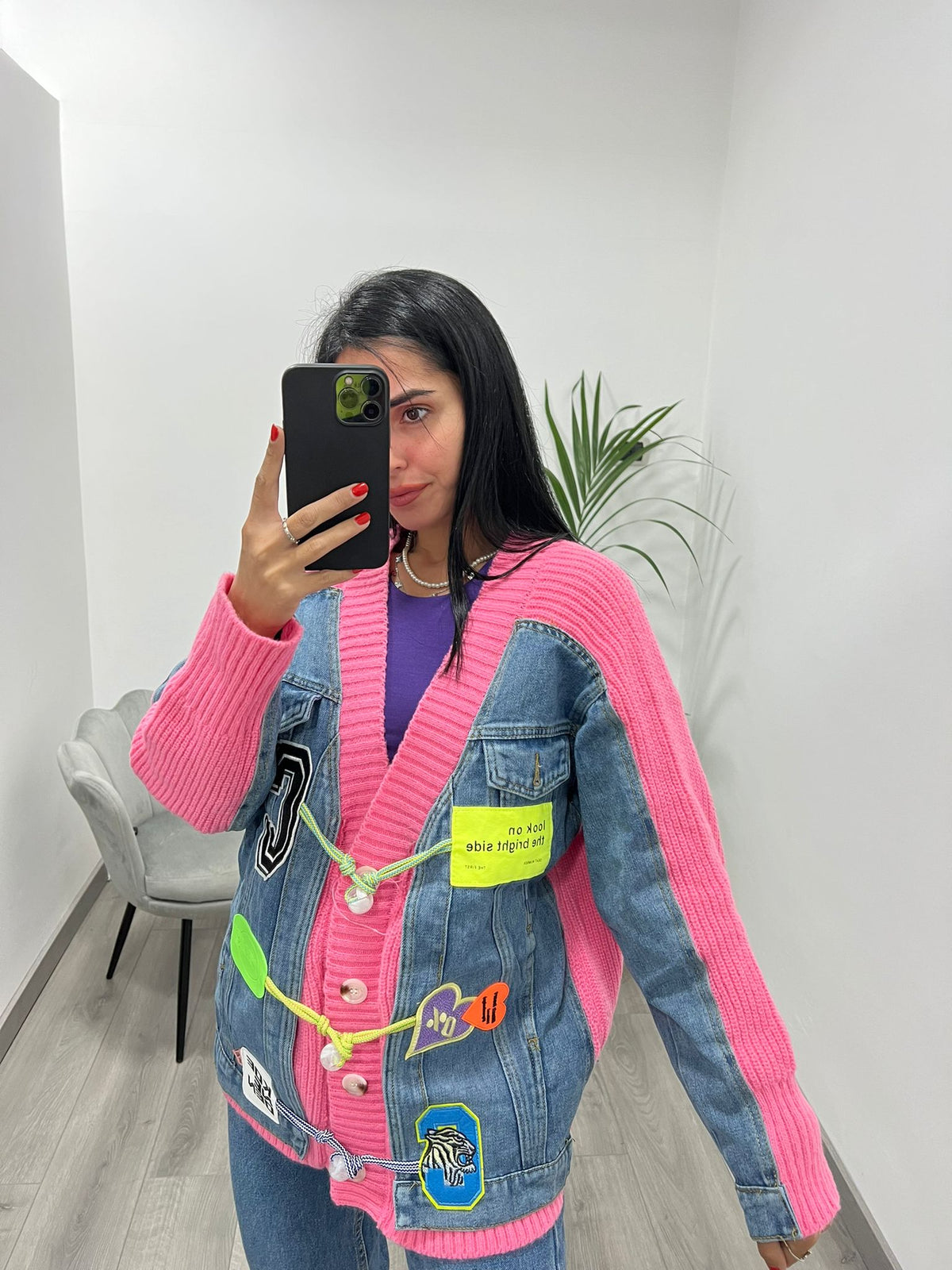 Cardigan Pink Waug
