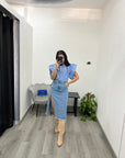 Gonna Denim Midi