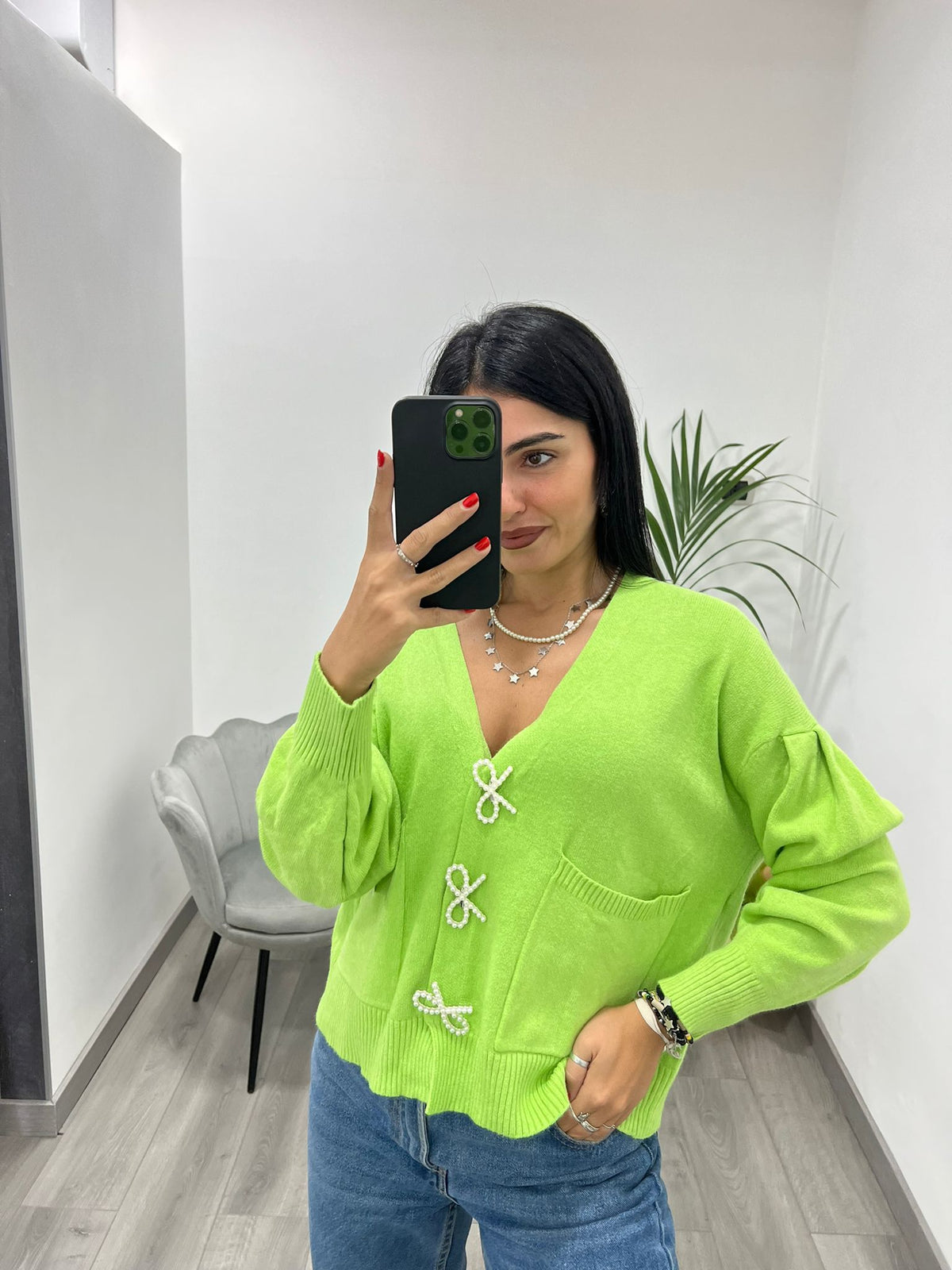 Cardigan Bow