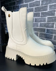 Stivaletto Biker Cream