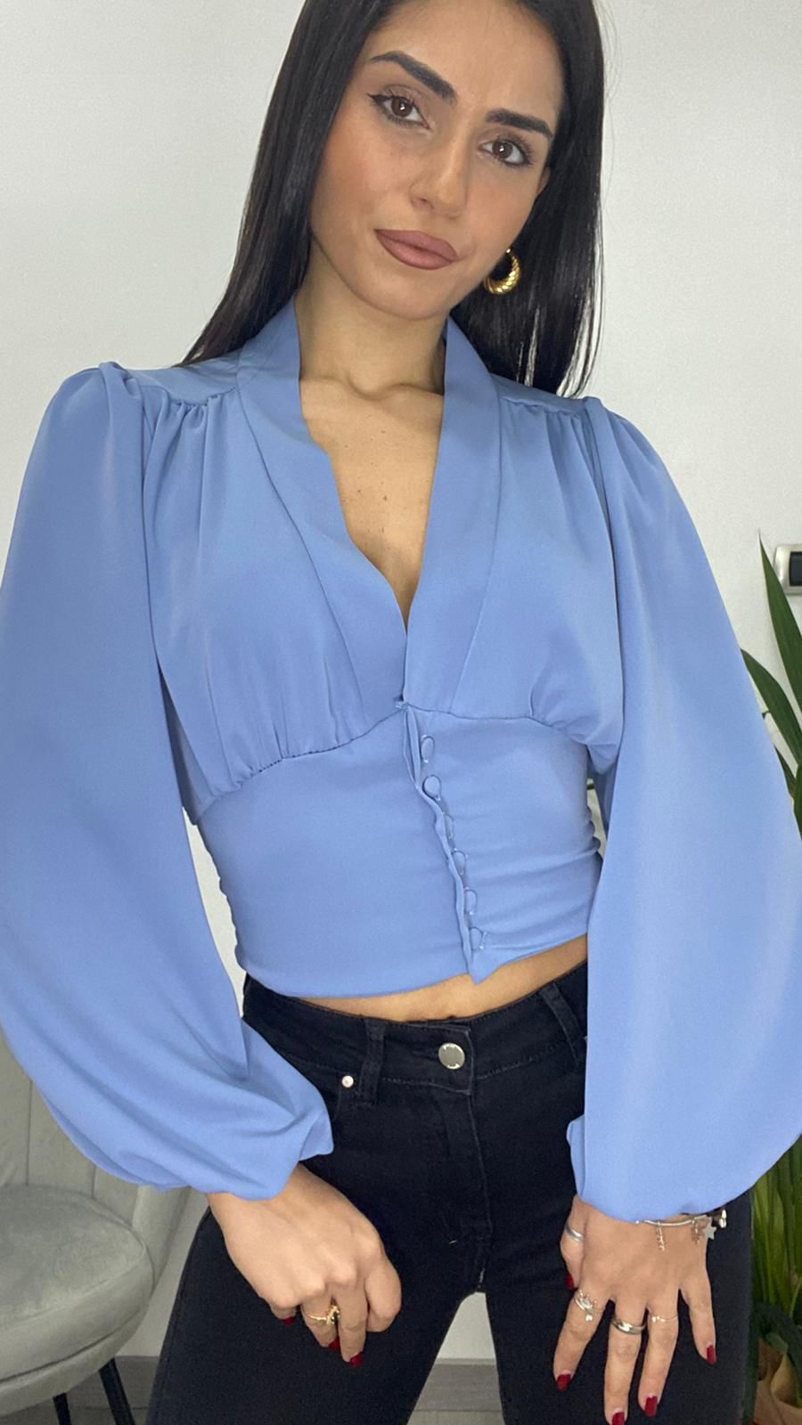 Camicia Cropped