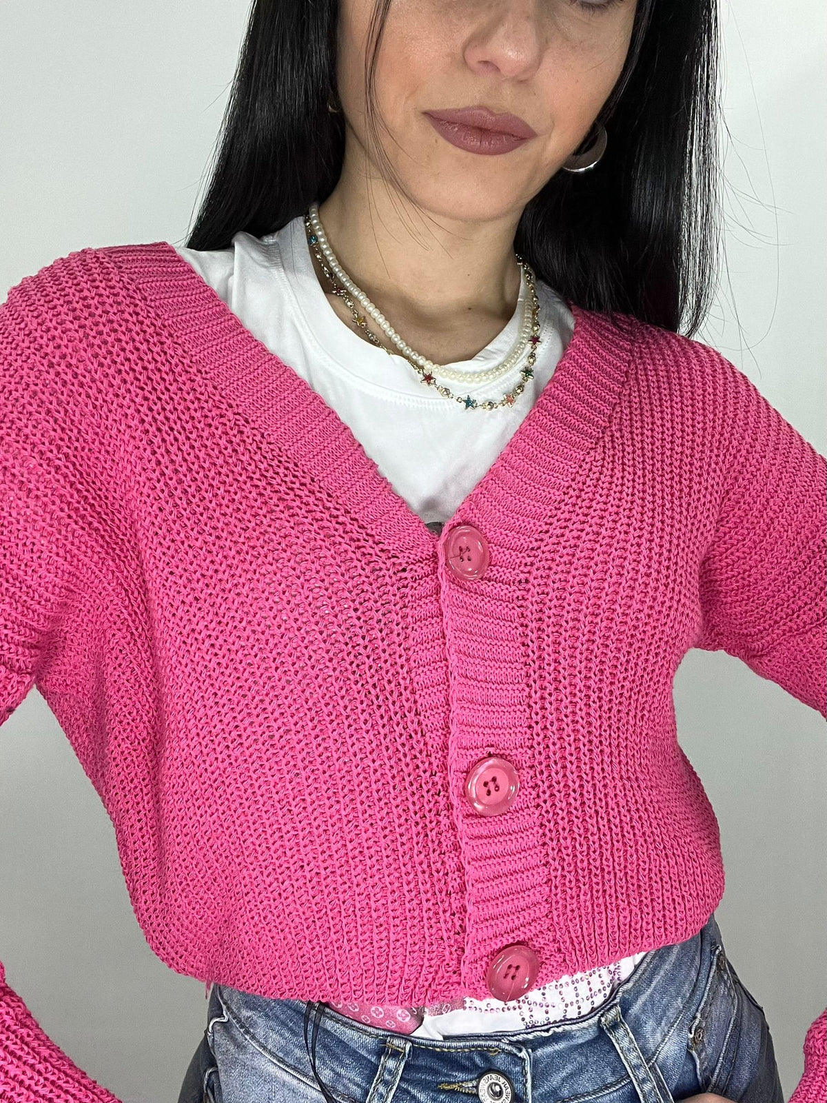 Cardigan Crop