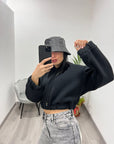 Felpa Crop