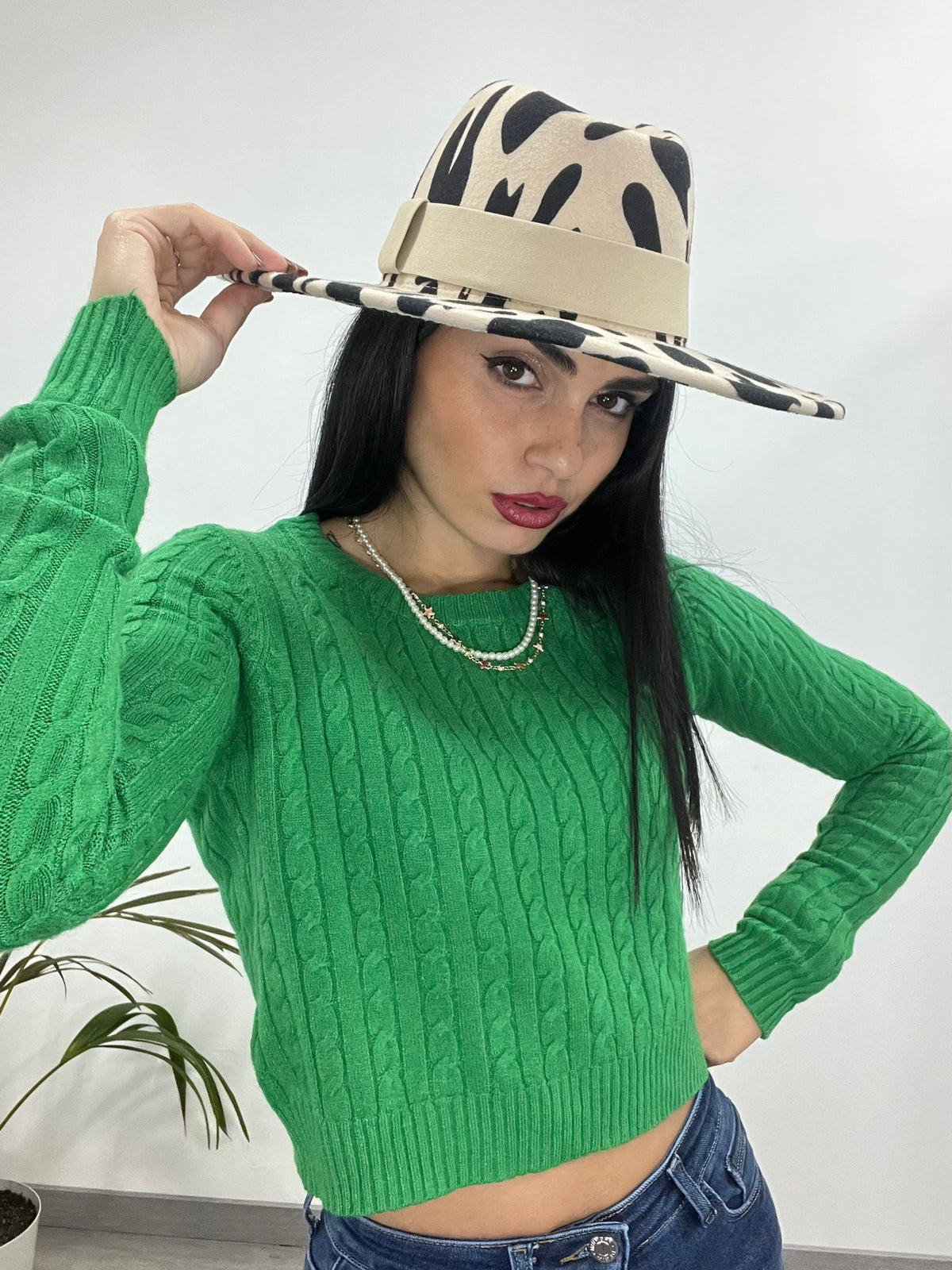 Maglioncino Trecce