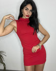 Abito Red Strass