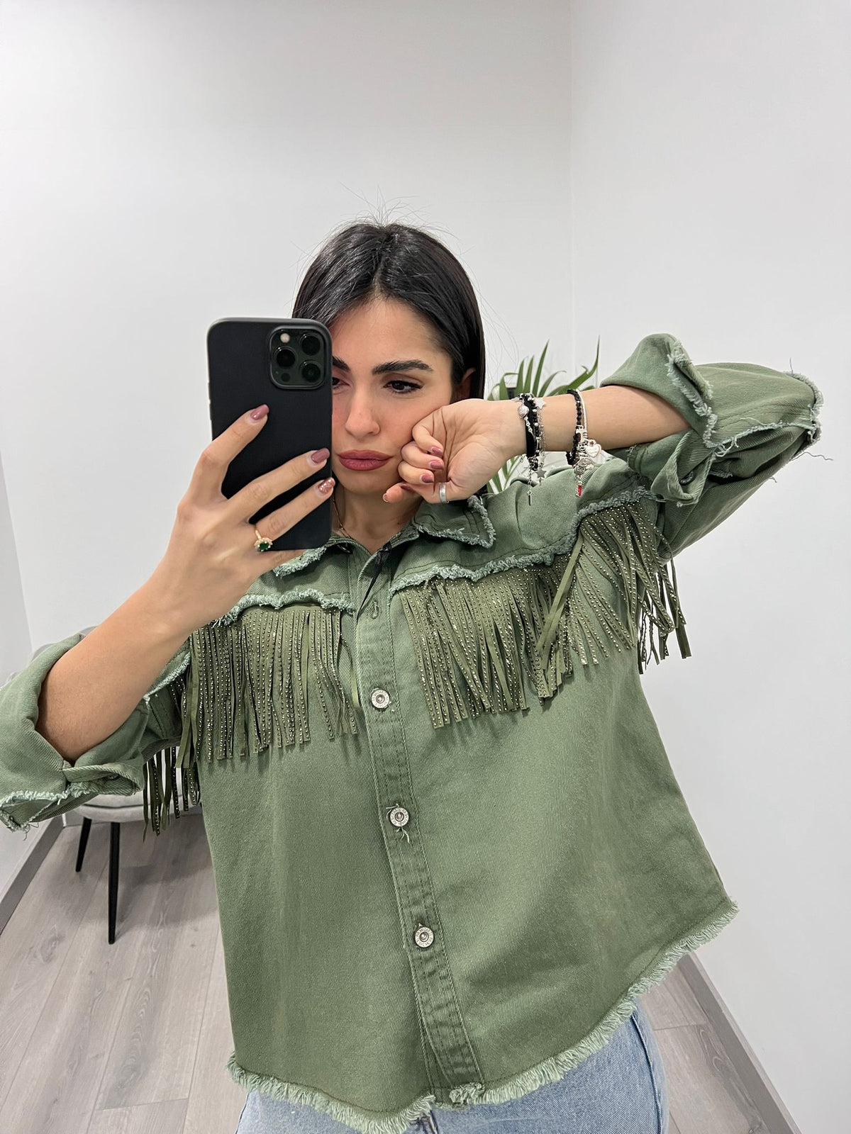 Giacca Fringes