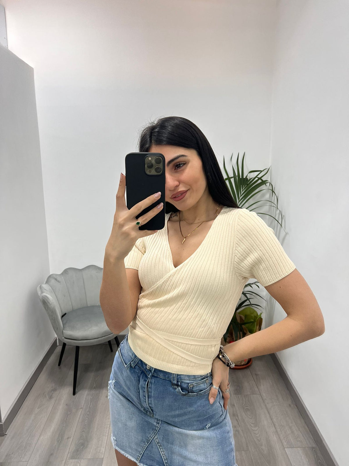 Maglia Incrociata