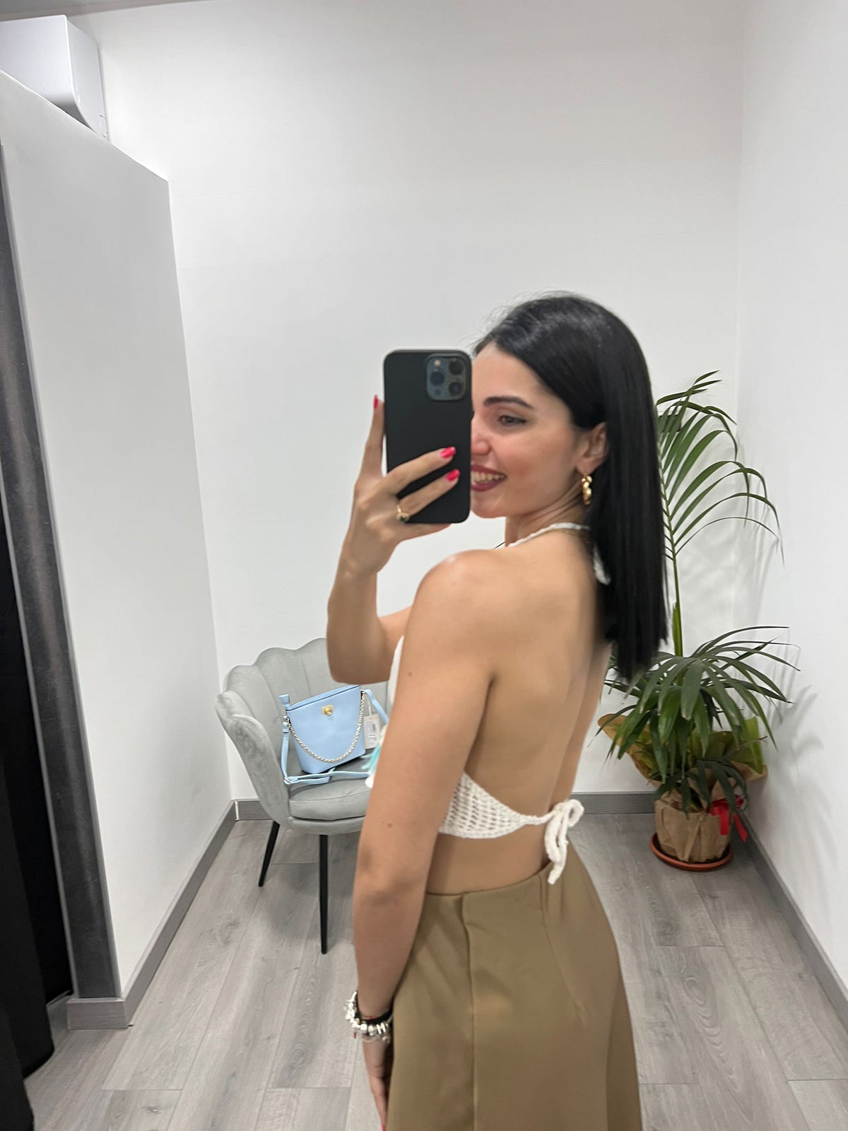 Top Uncinetto White