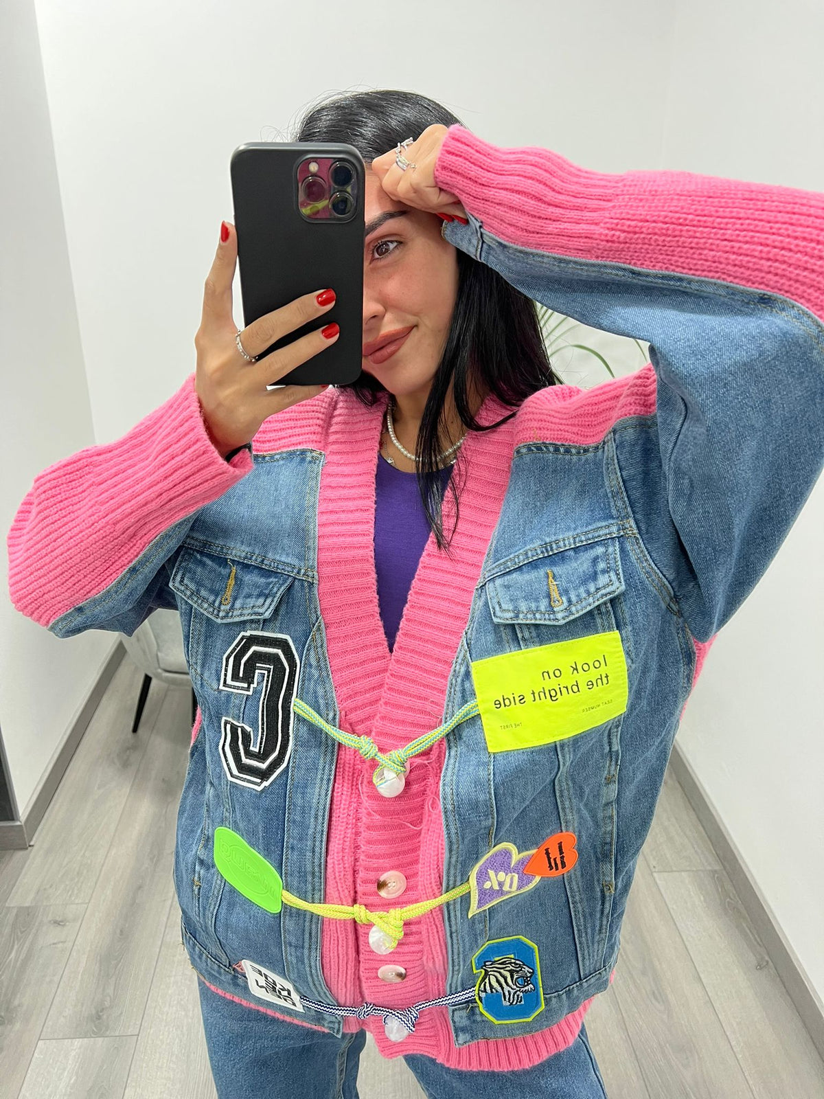 Cardigan Pink Waug