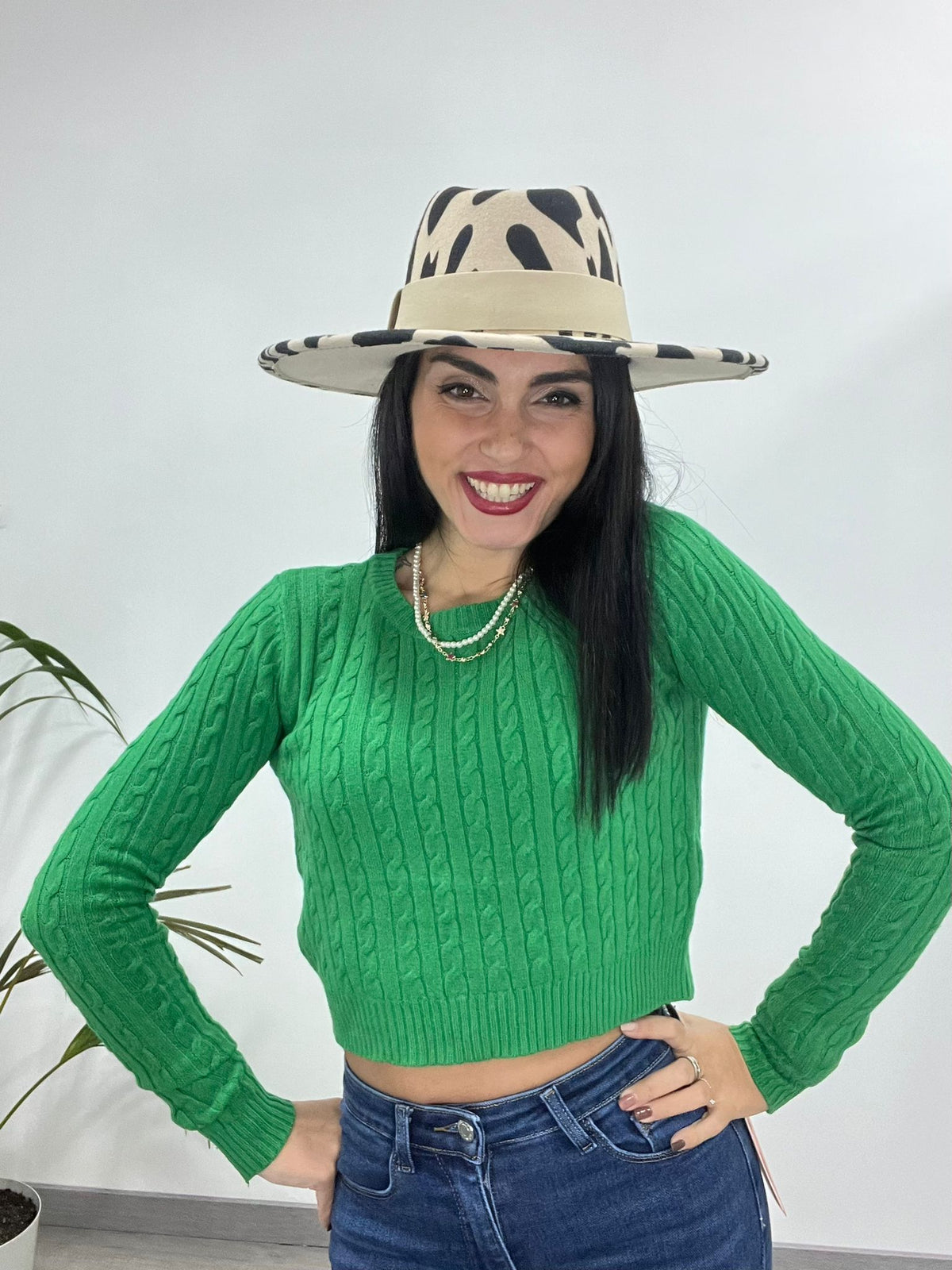 Maglioncino Trecce