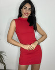 Abito Red Strass