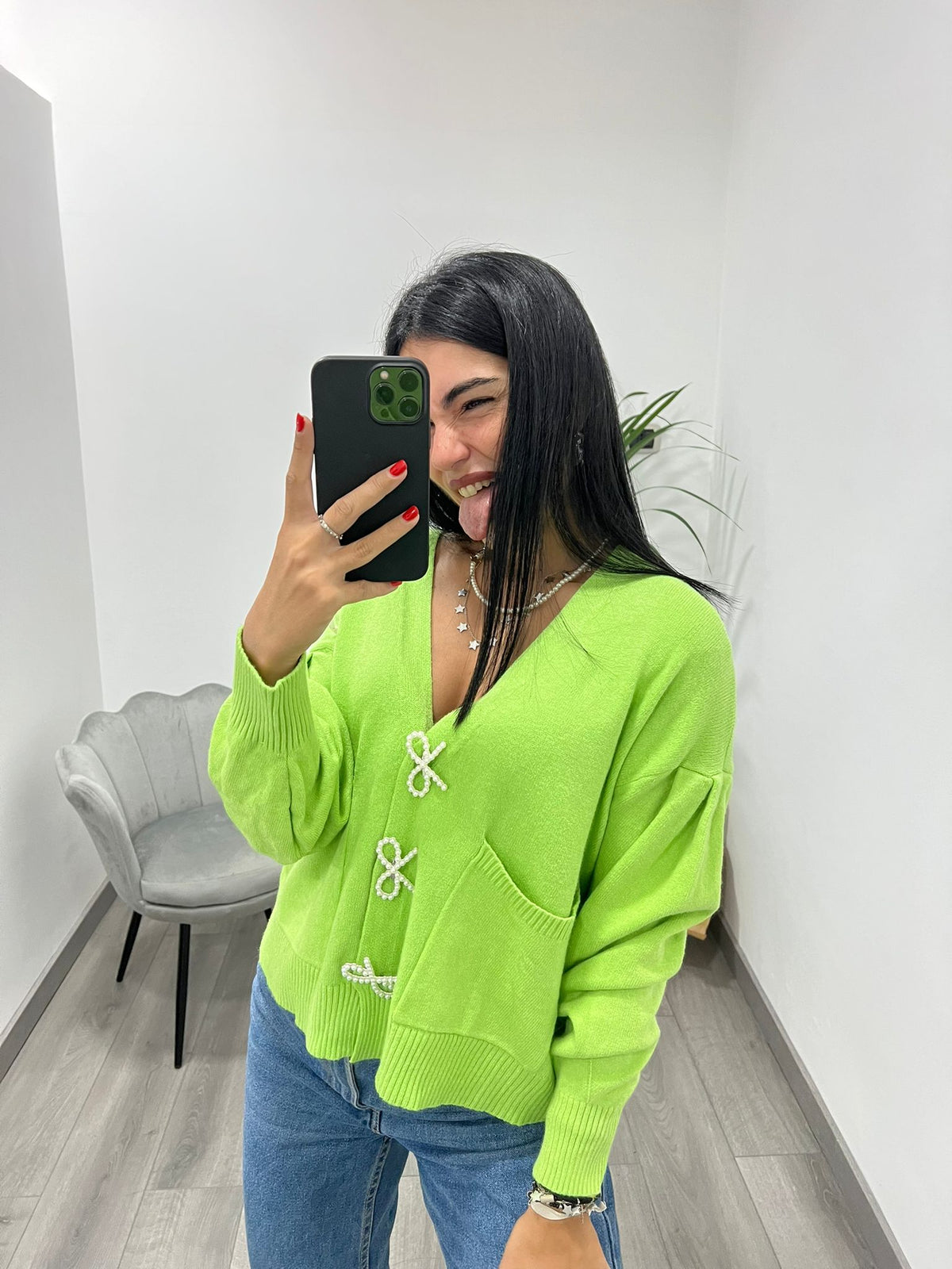 Cardigan Bow