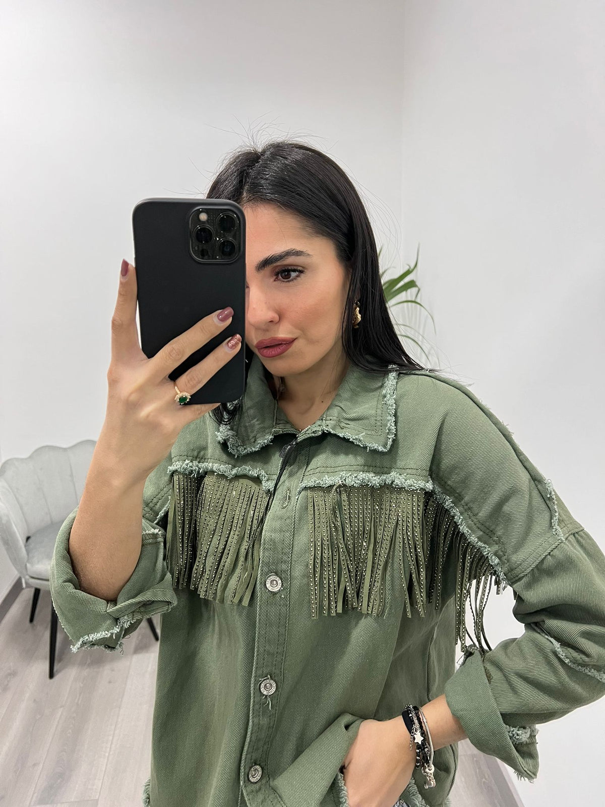 Giacca Fringes