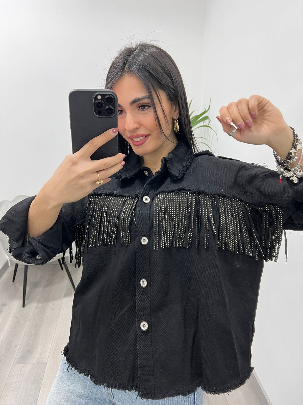 Giacca Fringes