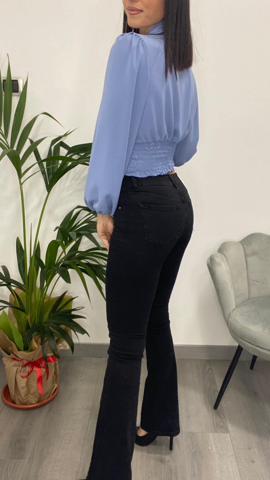Jeans a Zampa Black