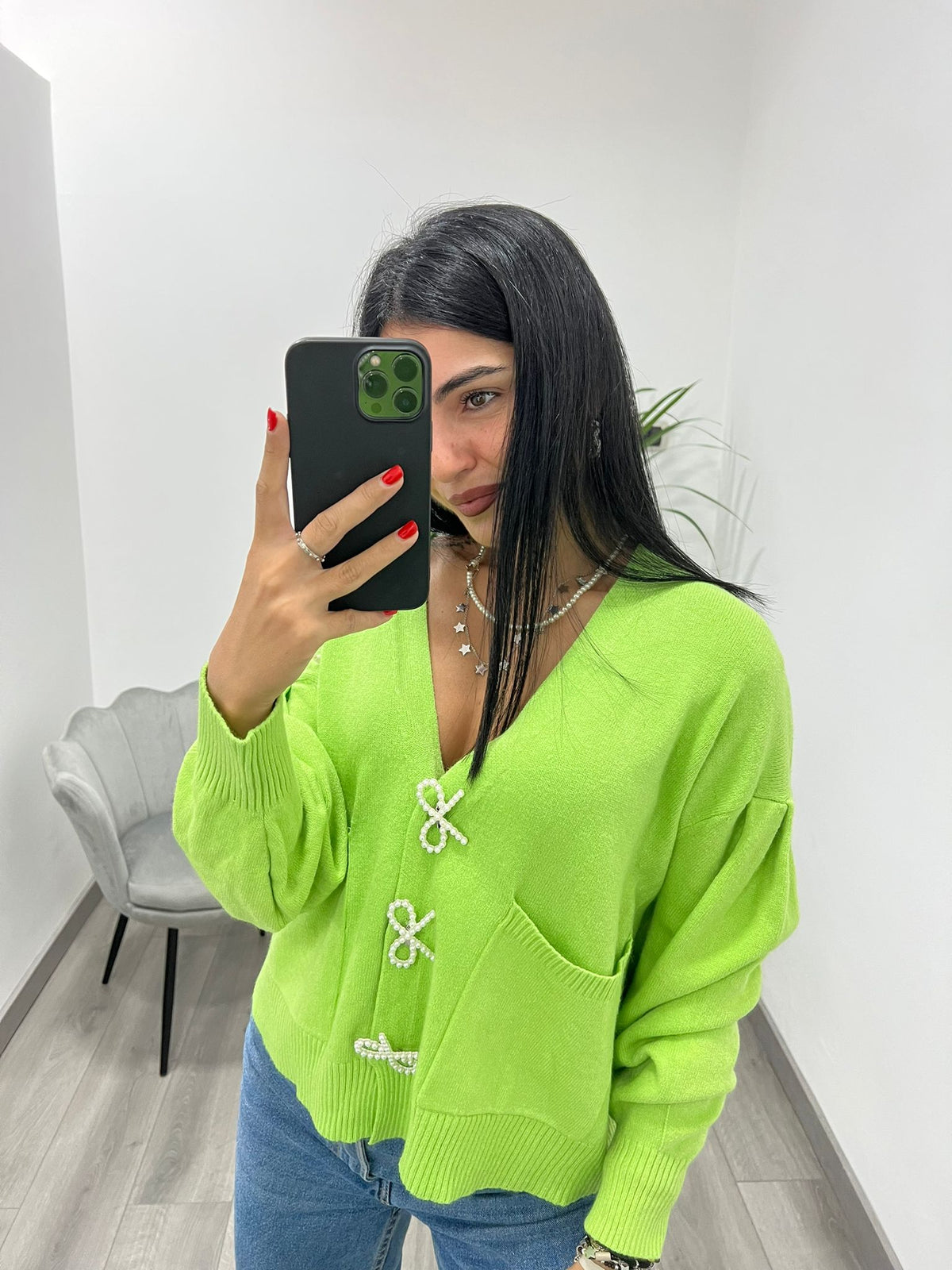 Cardigan Bow