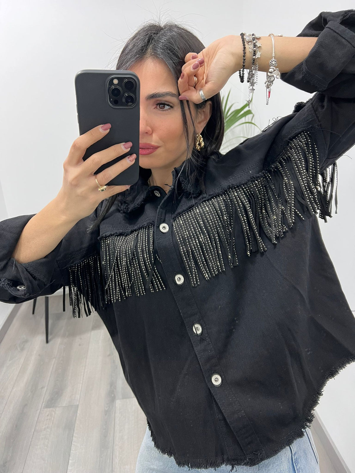 Giacca Fringes